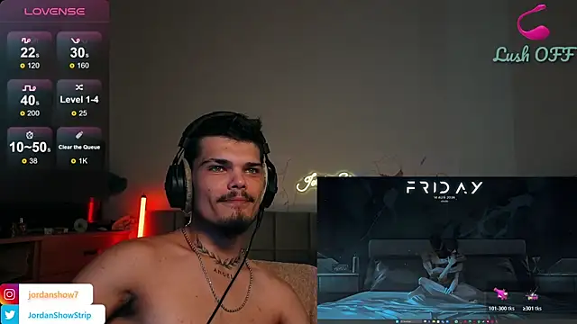 XXX chat uživo modela JordanShow