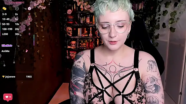 Chat +18 de AsheLucker ao vivo