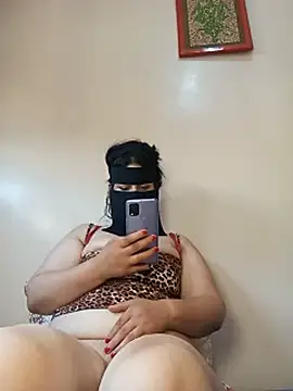 Show de fati35flou na webcam