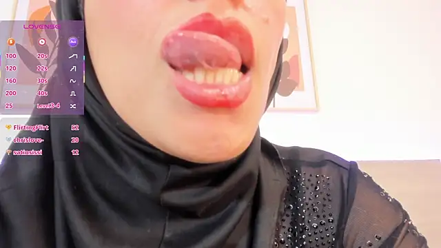 hanajameela Adlı Modelin Canlı XXX Sohbeti