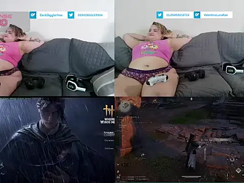 DerkAndValentina Obrolan Langsung XXX