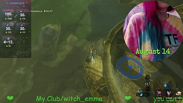 แชท XXX สดของ Witch_Emma