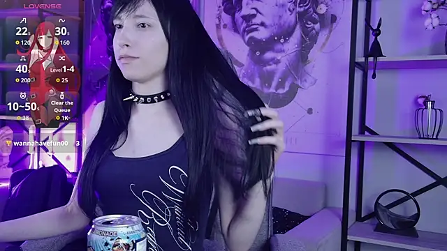 XXX chat uživo modela SeraphineSparda