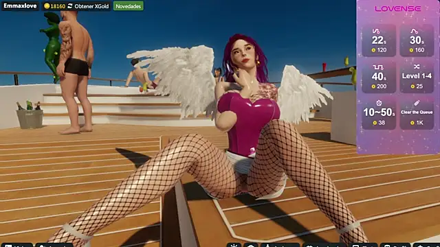 Chat +18 de EmmaLove0 ao vivo