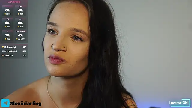 LexiiDarling élő XXX-chatje