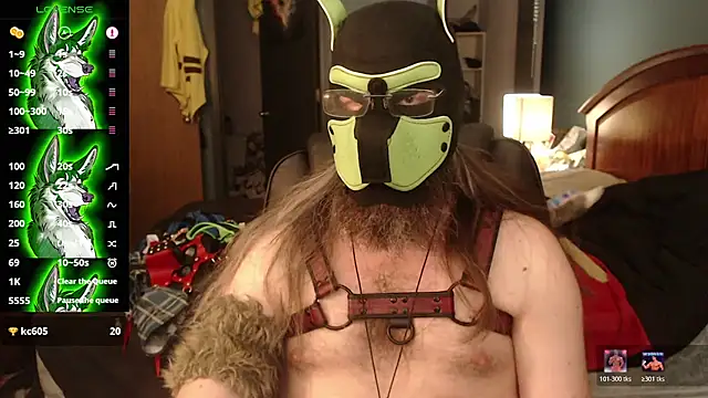 Webkamerová show kinkywolf429