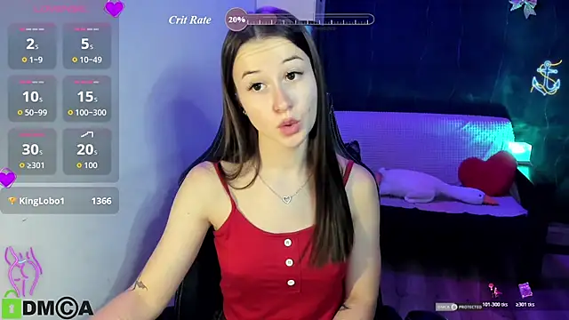 Chat +18 de Bunny_B3 ao vivo