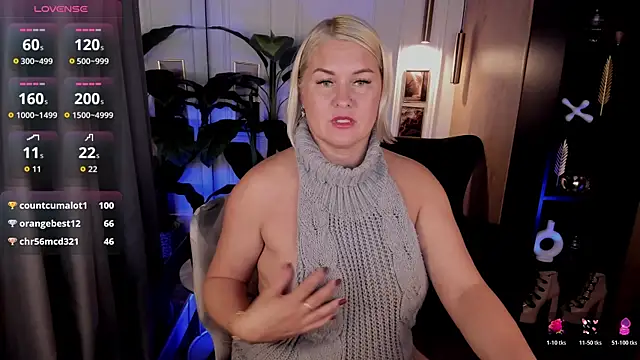 Chat +18 de YolandaKiss ao vivo