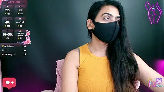 DesiZoya Chat XXX in diretta
