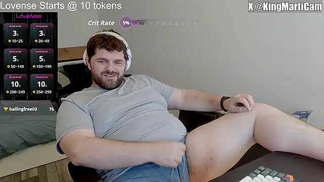 XXX chat uživo modela KingMarti