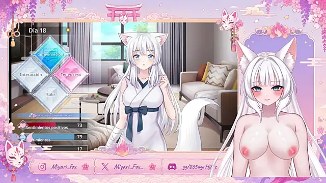 צ'אט XXX בשידור חי של MiyariFox