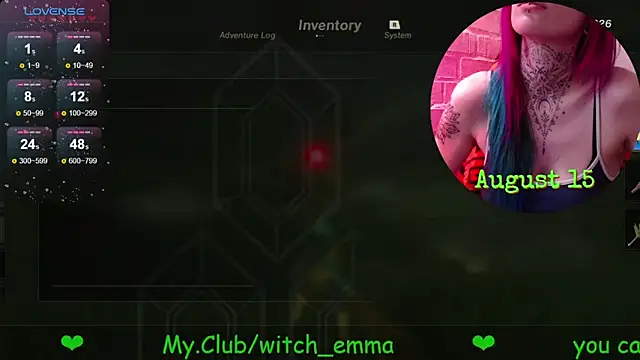 Witch_Emma Chat XXX in diretta