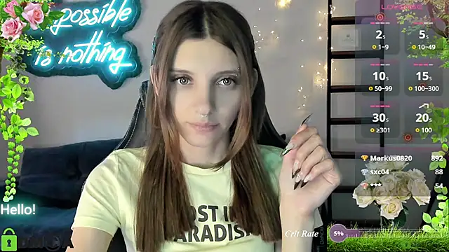 CherryBloom777 Adlı Modelin Canlı XXX Sohbeti