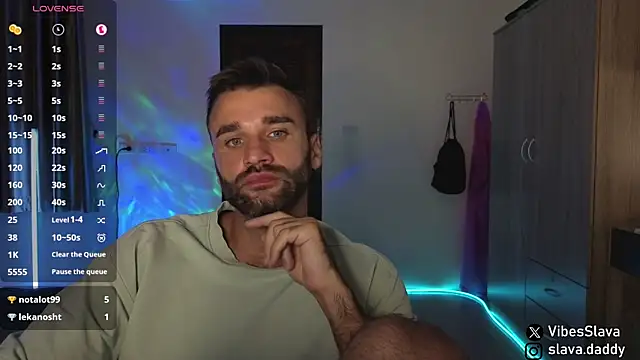 Chat +18 de DaddySlava ao vivo