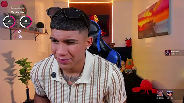 Pokazy przed kamerką – Damian_latinxxx