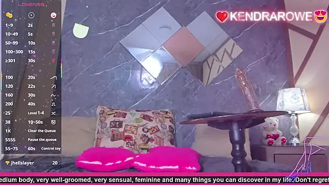 Chatroom XXX en direct de KendraRowe