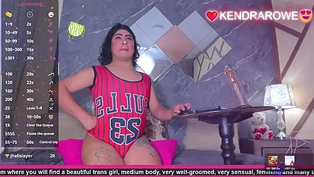 KendraRowe élő XXX-chatje