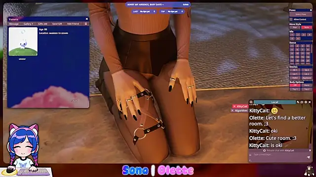 Chat +18 de SonaBoobvelle ao vivo