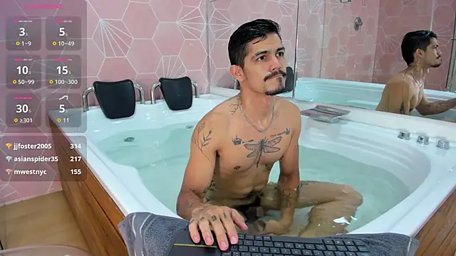 Jared_Cole élő XXX-chatje