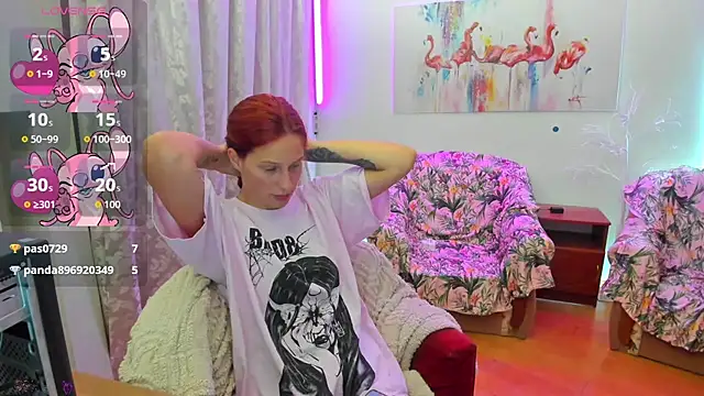 Chat +18 de Lily_Viola ao vivo