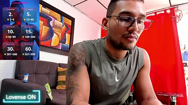 Show de Dave_miillerr_ na webcam