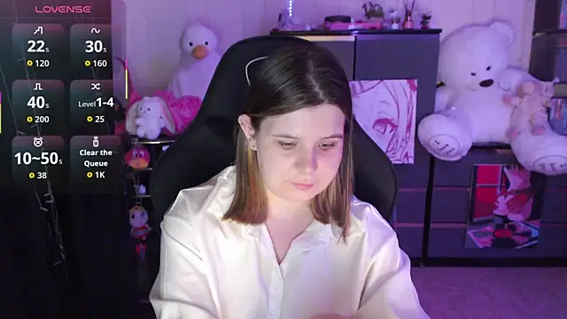 AmyVibess élő XXX-chatje