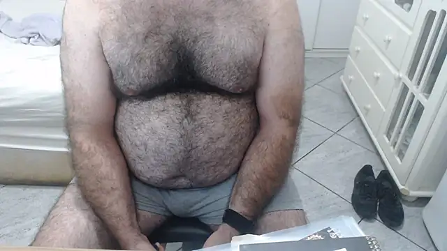 Show de MysterBearMG na webcam