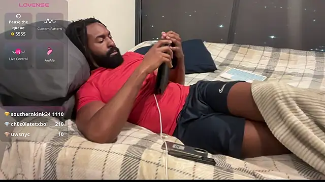 blackmuscless webkamerás műsora