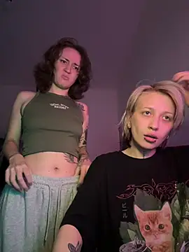 Dooubletroublee élő XXX-chatje