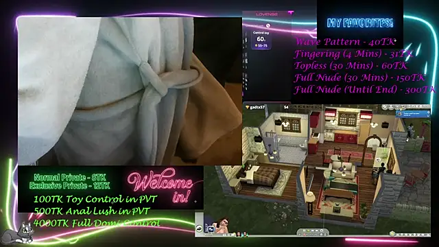 Živý XXX chat Sarastasia417