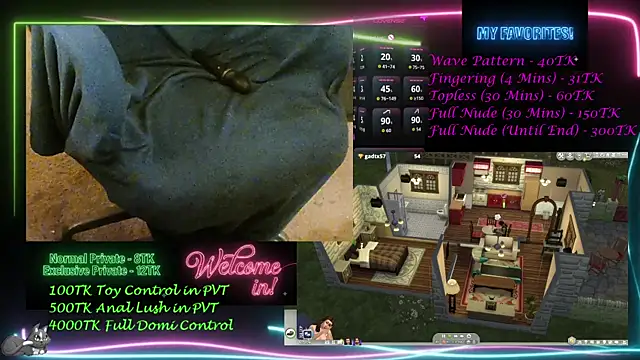 Chat XXX ao vivo de Sarastasia417