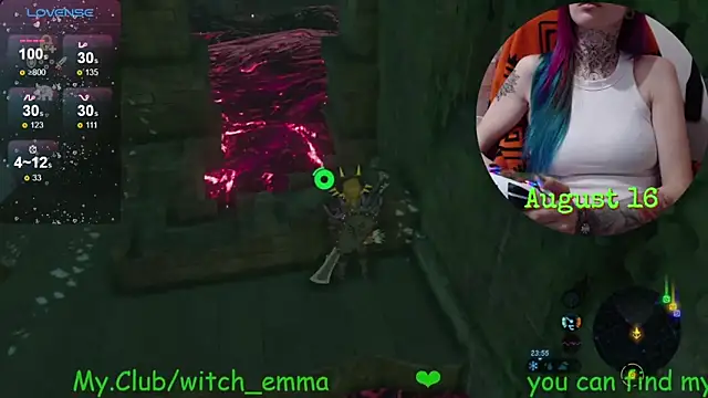 Chat +18 de Witch_Emma ao vivo