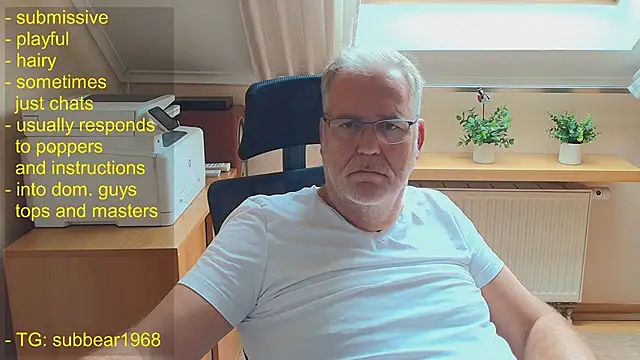 subbear1968 Adlı Modelin Canlı XXX Sohbeti