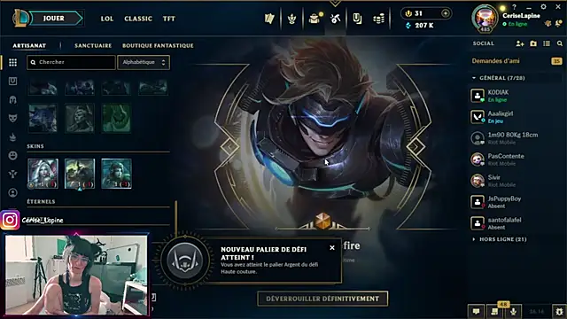 CeriseLapine Chat XXX in diretta