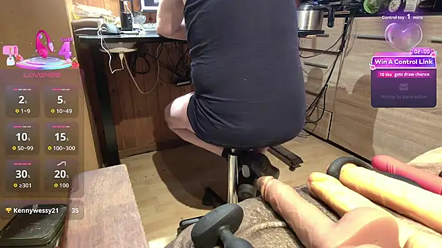 Show de misteryman1956 na webcam