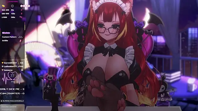 LewdFoxy_VT: απευθείας συνομιλία ΧΧΧ