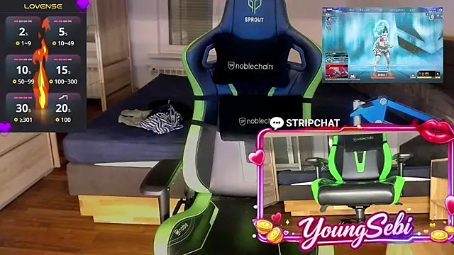 Chatroom XXX en direct de YoungSebi