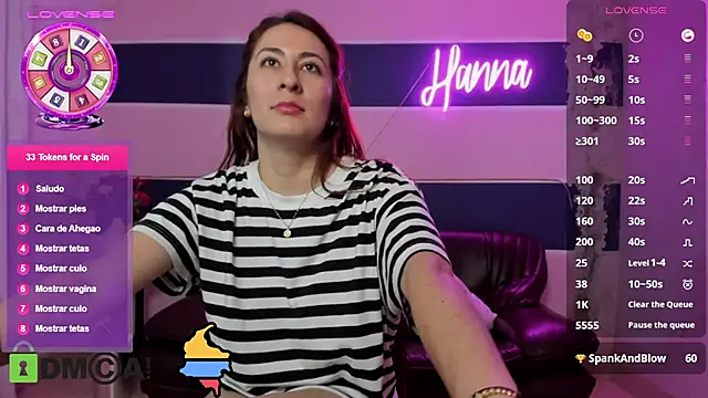 Chatroom XXX en direct de camiladeluca