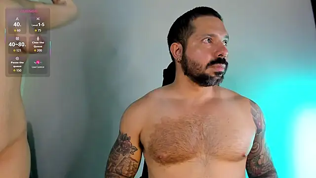Show de FreeLoveCouple na webcam