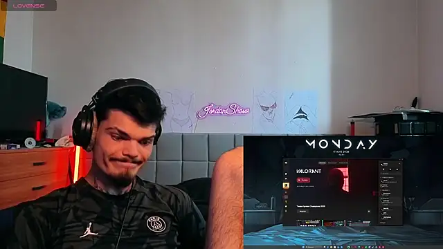 JordanShow élő XXX-chatje