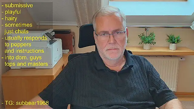 Živý XXX chat subbear1968