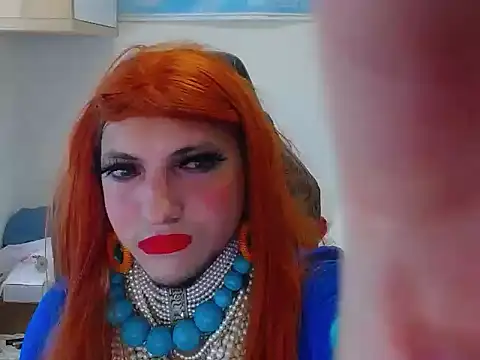 Show modela VanesaCrossic na web-kameri