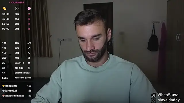 Show modela DaddySlava na web-kameri
