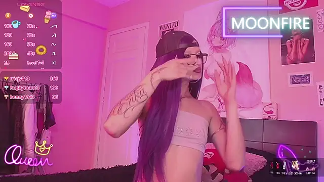 عرض كام moonfiredancer