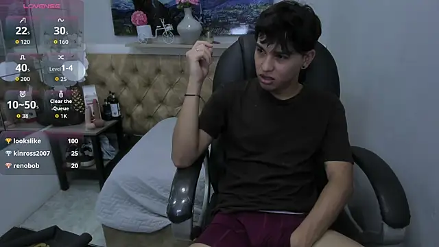 Chat +18 de StiwenTwink ao vivo