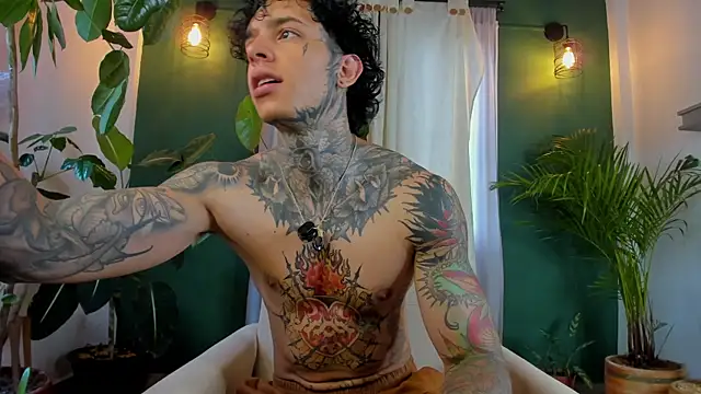 Show modela aron_ford77 na web-kameri