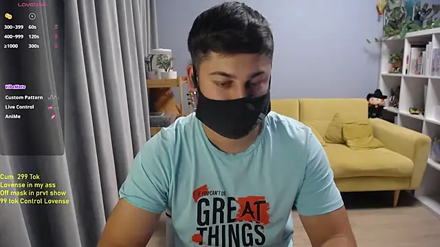 Chat XXX ao vivo de Tomguys