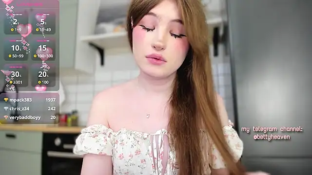 عرض كام bettyheaven