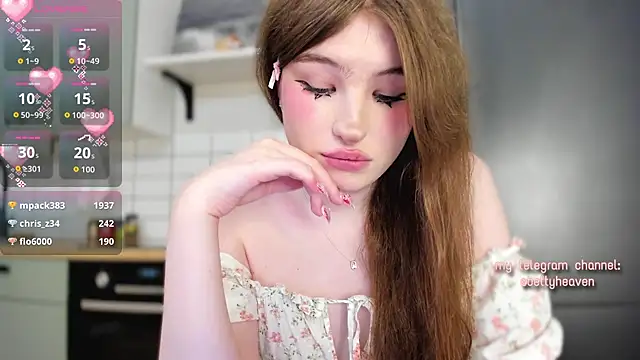 bettyheaven: вебкам-шоу