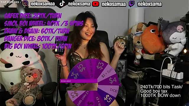 Czat XXX na żywo – NekoxSama